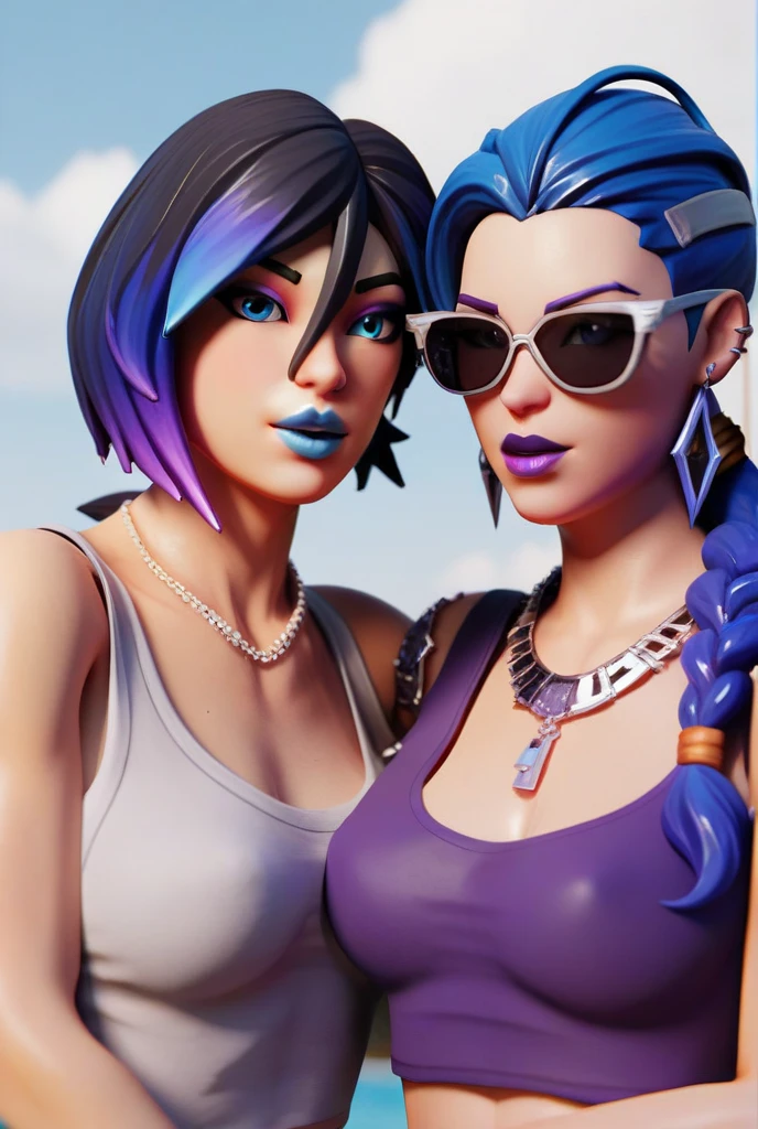 (Best quality, 4k, Masterpiece :1.3), beautiful black woman, hyper realistic, 1girl, (droopy breasts, attractive body :1.2), sit-ups :1.1, short red hair: 1.1, (wet rainy, wet by rain, wet body :1.2), ultra-detailed face, detailed lips, detailed eyes, double eyelid, sensual low-necked dress, open neckline, hanging breasts, side pose, visible curves, pool party, poolside, silver transparent robe,sunglasses,muscular turned leg,black skin