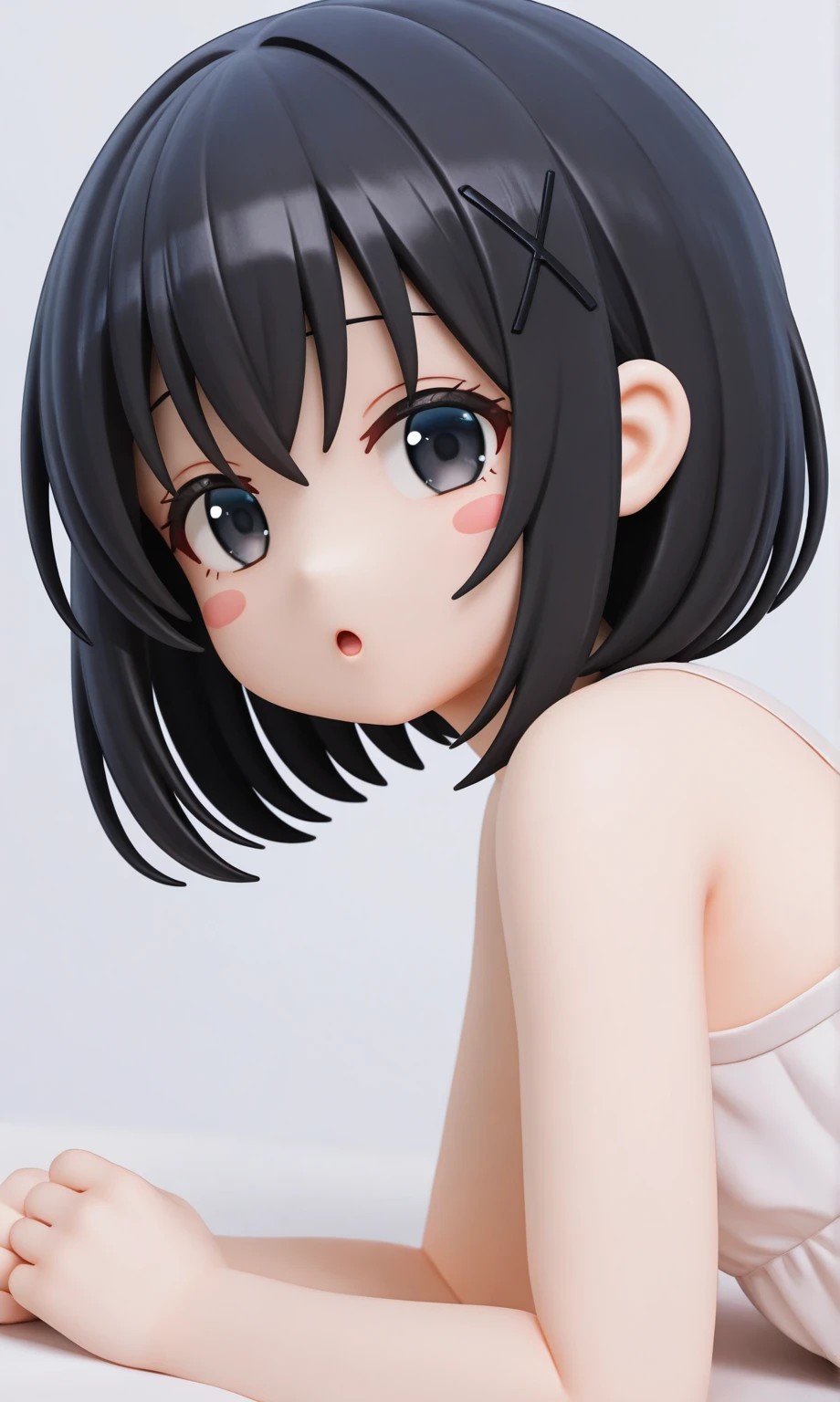 clear,Married Woman,mother,Kind Face,whole body,Character portrait,slender,Slender,,nude,ed,skin,tits,skinlack Hair,Small breasts,Smalls,Hair tied upied back,Haird together at the back,Socks on feet
