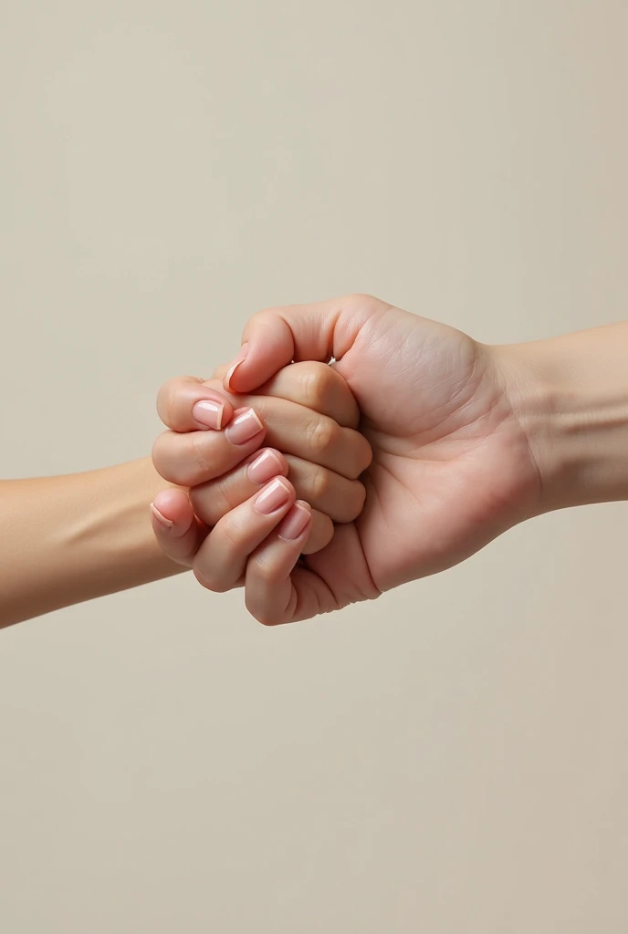 Friendly handshake, perfeito, well-formed hands
