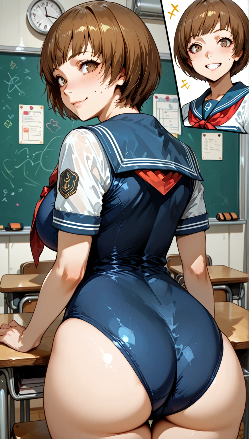 (masterpiece, highest quality, High resolution, 8k, High quality anime sensual illustrations, Detailed and realistic), ((Nausicaa is completely naked and immersed in masturbation)), Nausicaa takes off her clothes to show her large breasts and pussy, Completely naked, Strong sexual desire, Spread her legs, Nausicaa lying on back to show off her pussy, Masturbate, very cute, very naughty, kind, The best beautiful girl, adorable gaze, (Baby Face), blush, round eyes, ((A crying face begging)), (alone), Light reddish brown hair, short hair, Red Gem Earrings, (Looking at the audience), Beautiful wet breasts, Beautiful ass, delicate, Dripping love juice, Pointed Chest, Pointed nipples, Pointed clitoris, Love Juice, JK high school girl uniform, Perfect beauty, the body is slim, (Perfect and detailed anatomy, Beautiful and elaborate face&eye:1.5, Shiny skin, Perfect balance), Luxury Hotel Suite, Bed, Chair, Table, Sofa, Dresser, Bottle, Wash basin, Love mat, Sex goods, Flower garden, Resort hotel, Pool side, Waiting for sex, Rapid breathing, Drooling, Open her mouth, With pride, look up, Shake and fuck, Pussy from the behind, Twist her hips violently, Nausicaa feels very good, Nausicaa is splashing away lovejuice, Nausicaa has been sex slave, becoming an ahegao face, becoming a sex addict. (I want to see Nausicaa's lewd sexy scean) ,very adorable Nausicaa.