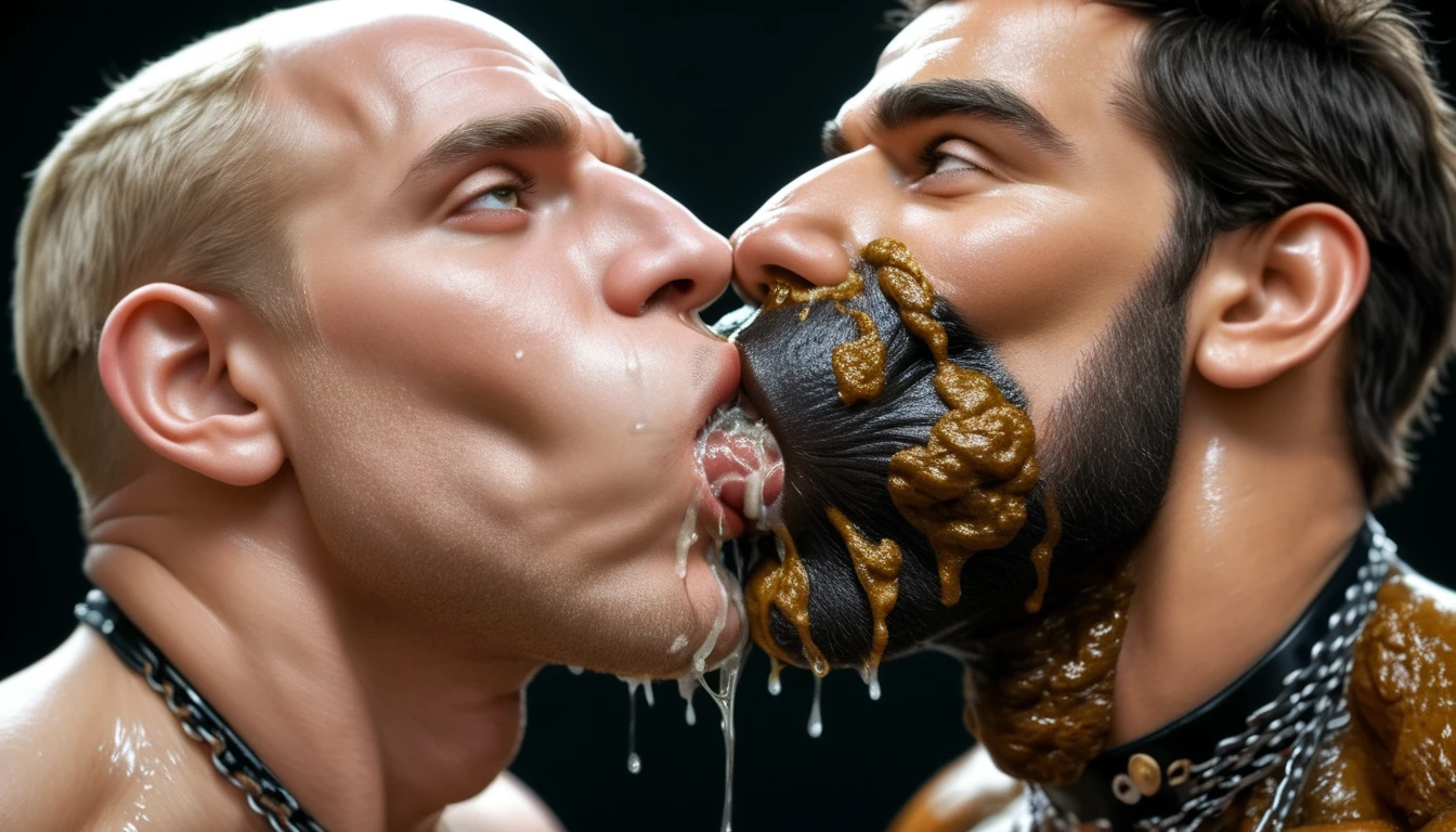 White cream splashes on the body
