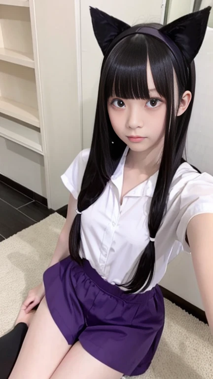 Photo quality,Masterpiece,Realistic,(14 year old cute Japanese girl:1.9),(Detailed young face:1.9),(Very embarrassed look:1.9),(Thin legs:1.9),((Wear cute, trendy clothes:1.9)),(Random perspective shots),((On the way to school:1.9)),(Inner thigh visible:1.9),((Droopy eyes:1.9)),((Body type of a 14 year old girl,Small Tits:1.9)),(Hair tousled by the wind:1.9),((Skinny Legs)),Very pale skin,Show your forehead,Detailed body,Detailed hands,No makeup