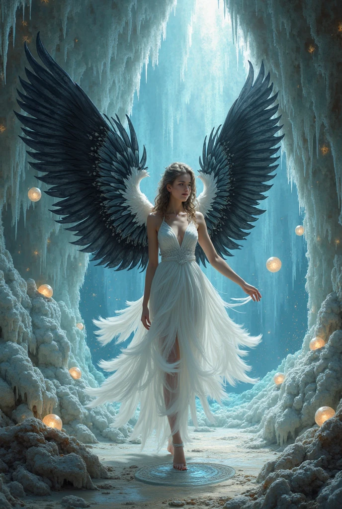 In a captivating image, an elegant woman clad in a white Chinese gown glides through the sky atop a mythical Chinese dragon. As they traverse the heavens, her flowing gown and the dragon's iridescent scales create a mesmerizing vision of harmony and otherworldly beauty.
hdr, (photorealism, masterpiece quality, best quality), , pureerosface_v1,ulzzang-6500-v1.1,