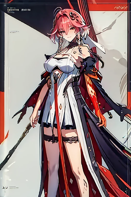 1 girl,solo, black hat,yellow eyes,bare legs,full body,toes ,<lora:suzutsukiVer2:0.7>,hand on own face, white sleeves,grey hair, simple background, white background, shiny skin, toes