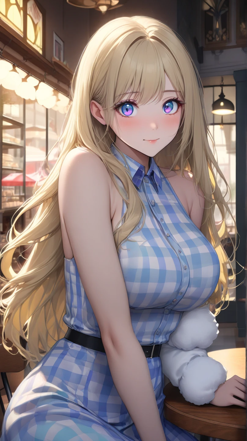Portrait, official art, best masterpiece, best quality, best resolution, 8K, best detailed, (perfect anatomy:1.3), (looking at viewer)
BREAK
(looking at viewer, standing, from above)
BREAK
aizawa ema, long hair, gradient hair, blond hair, hair ornament, earrings, blue eyes, (large breasts:1.2), solo, 1woman, (white shirt), naked shirt, shirt tug, Nipple Erect
BREAK
(blush:1.2), (shy smile)
BREAK
Alley, (night), (Dim lighting), very detailed 16KCG wallpapers