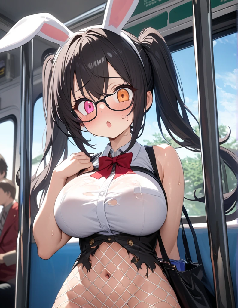 Very detailed, Sexy Body, Big Breasts, attractive appearance、sexual expression,Ahegao、Wet Panties、Love juice dripping from a wet pussy、Taunt、Obscene、climax、masturbation behavior、blush、Standing position、Standing at the train entrance、Wear a white shirt、No bra、Taunt a man、Captivating look、Shy woman、shame、Love juice stain on pants、Women who get excited when their bodies are seen、Women who like to have their bodies seen、Naughty look、Masturbating on the train、Wearing a suit、Glasses、Wet Panties、Tight Skirt、Garter Stockings、office lady、Intelligent woman、Inside a convenience store、Sneak exposure、Exhibitionist masturbation、In front of the shelf、Woman exposing herself in a convenience store、A woman who climaxes with shame、Underwear wet with love juice、Love juice dripping down to the thighs、Big nipples、Erect nipples
