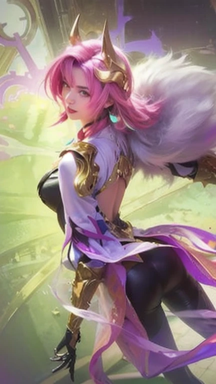 1girll, Anime fantasy artwork, yoshitakka amano karol bak, Anime fantasy illustration, style ivan talavera and artgerm, （correct hand），（beauitful face），advanced digital anime art, Beautiful digital artwork, karol bak uhd, 2. 5 D CGI anime fantasy artwork, Artgerm on ArtStation Pixiv，highres, UHD, award winning, textured skin
