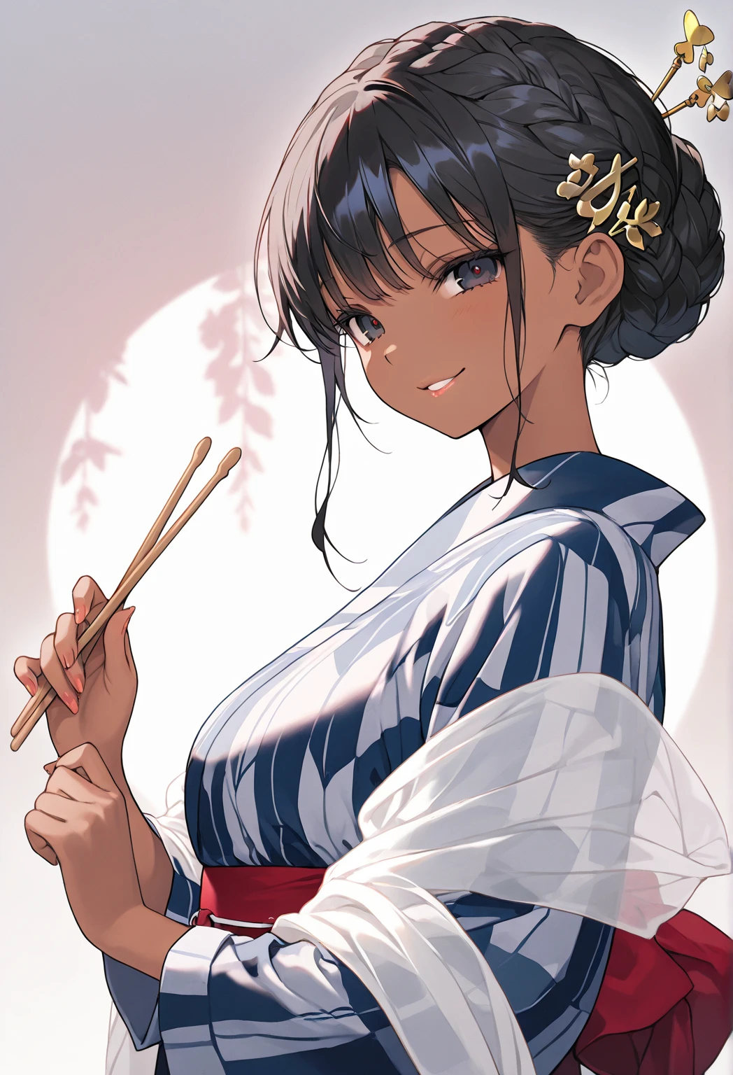 <lora:ZuikakuSister_Kaga:0.8>, ZuikakuSister_Kaga, smirk,, (gorgeous, beautiful, enchanting:1.3)