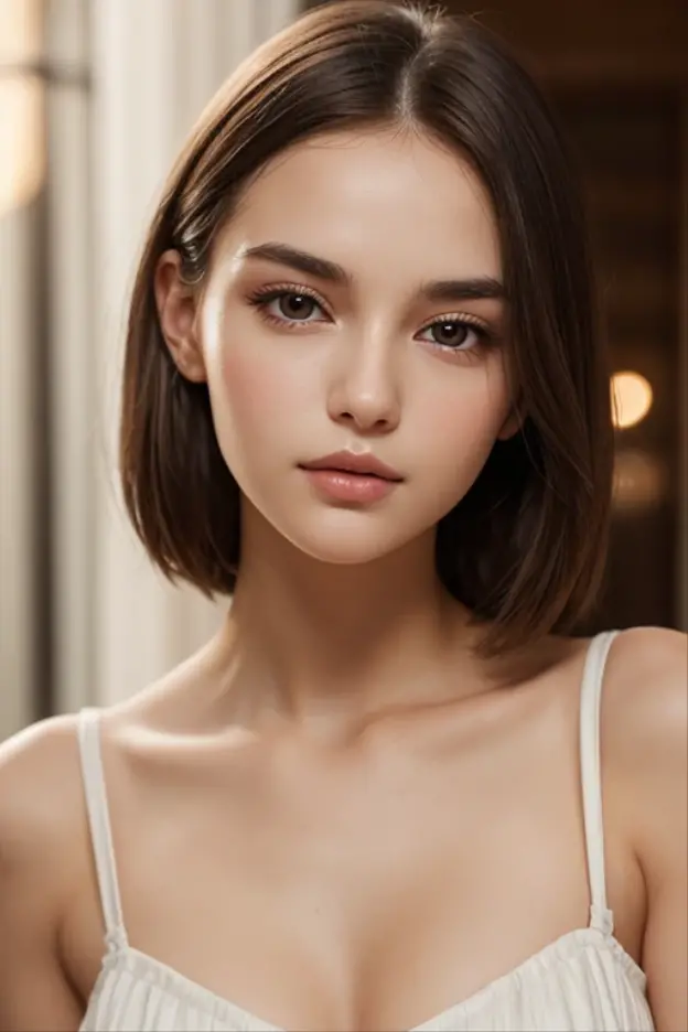 best quality,8k,masterpiece:1.3,Karina Lila,1 girl,beautiful slender woman,loose hairstyle,collarbones,large breasts,large breasts leaking,cleavage,extremely detailed face,beautiful detailed eyes,double eyelids