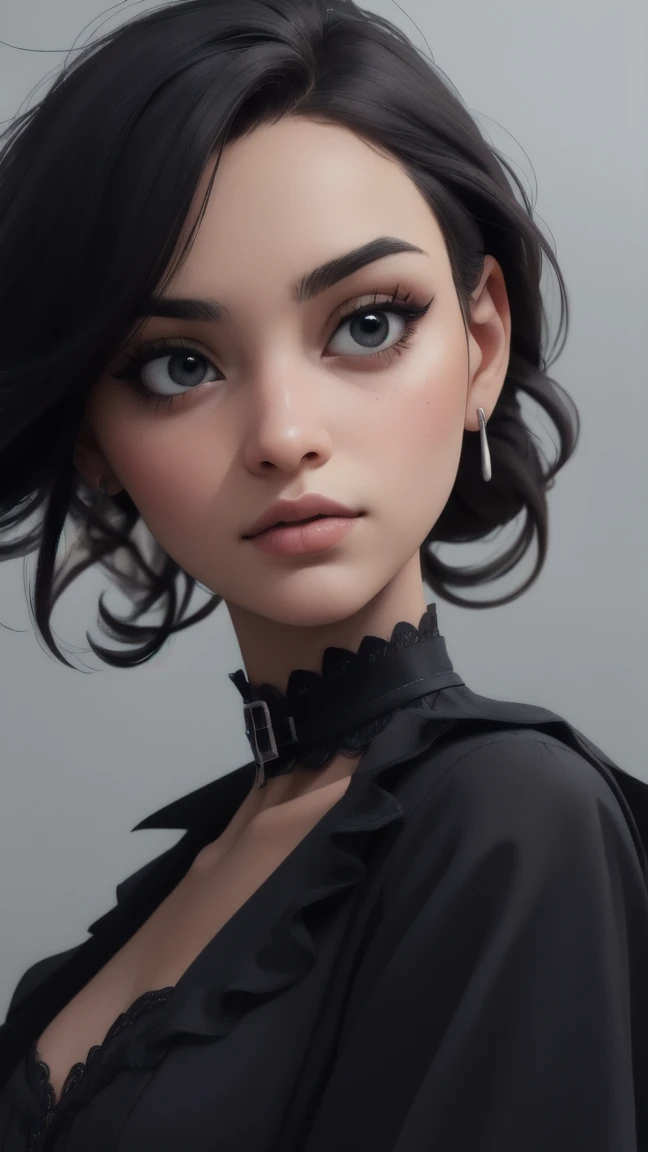 (masterpiece:1.3), (8k, photorealistic, RAW photo, best quality: 1.4), (1girl), beautiful face, (realistic face), (black hair, short hair:1.3), beautiful hairstyle, realistic eyes, beautiful detailed eyes, (realistic skin), beautiful skin, (sweater), absurdres, attractive, ultra high res, ultra realistic, highly detailed, golden ratio