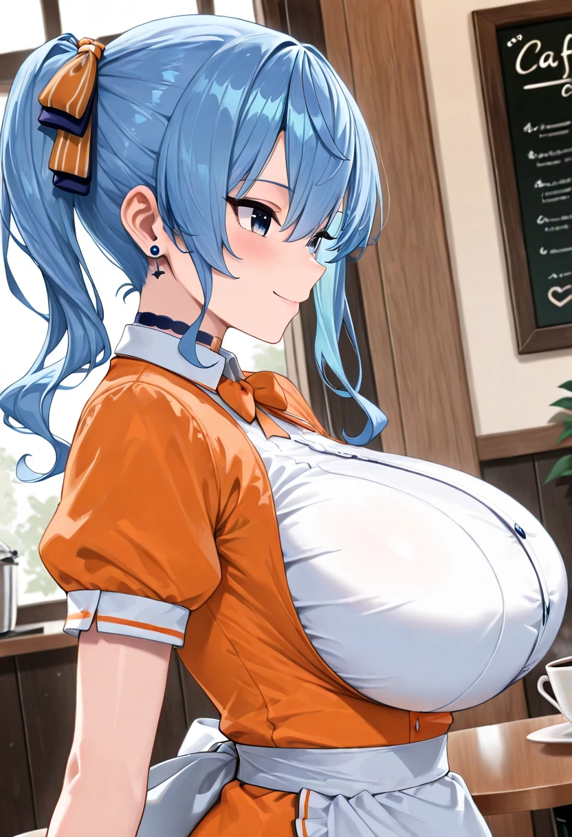 Pregnant women, breasts that are bigger than her , massive cleavage, breast milk flowing everywhere and all over her, sexy, naked, storing breast milk, connected to big vats, breast milk flowing out of her nipples, overweight, laying down, filling a container full of breast milk, leaking pipes full of breast milk, blue eyes, blue hair, cups full of breast milk, working machines, blood all over her 