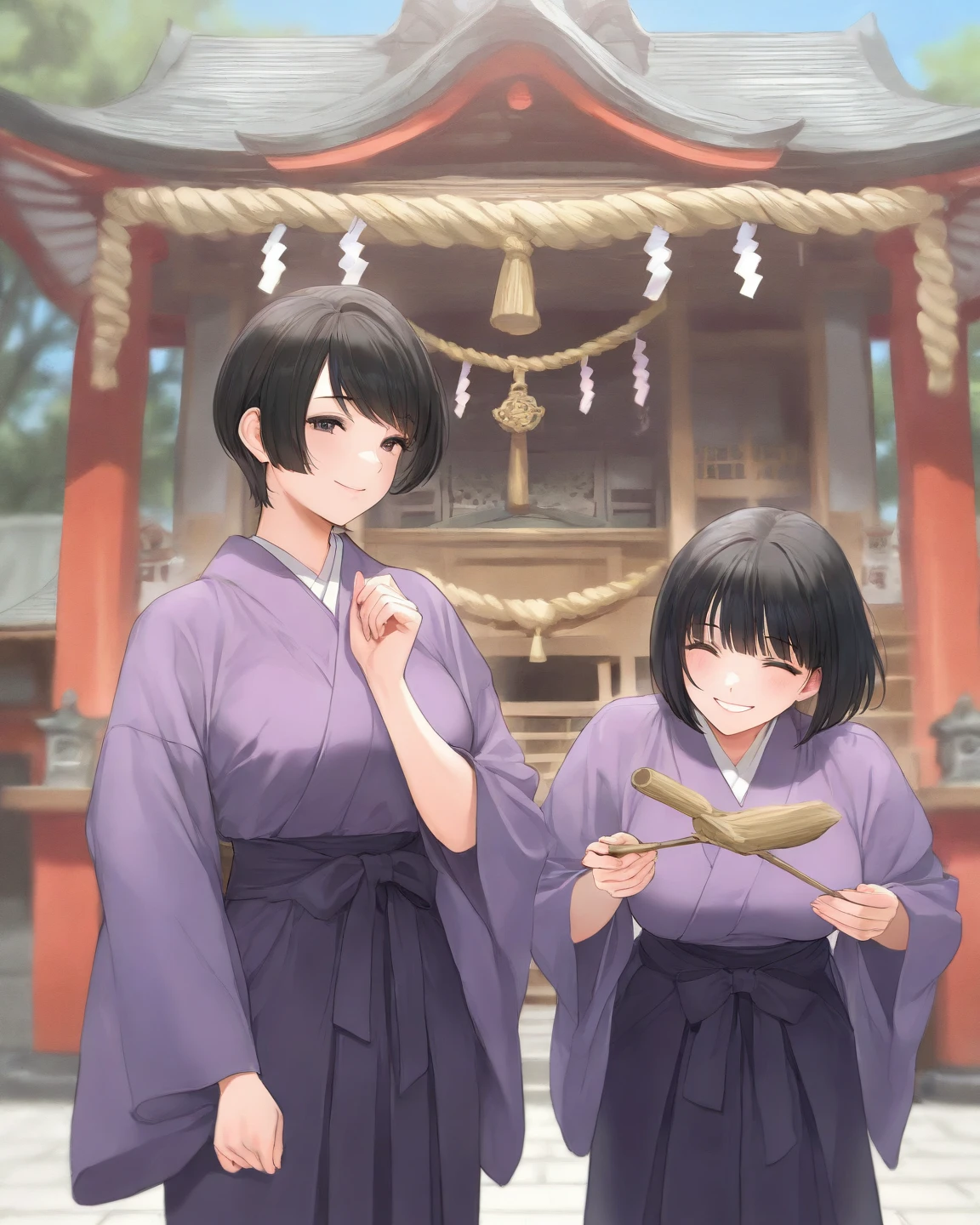 Girls under 8 years old, Height under 100, kimono, Small breasts, Patterned cotton panties, Fabric Real, Black Hair, kimono, Old shrine