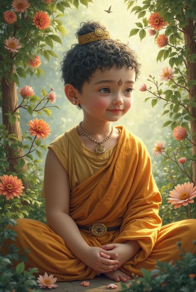 Nagpuri boy wearing dhuti