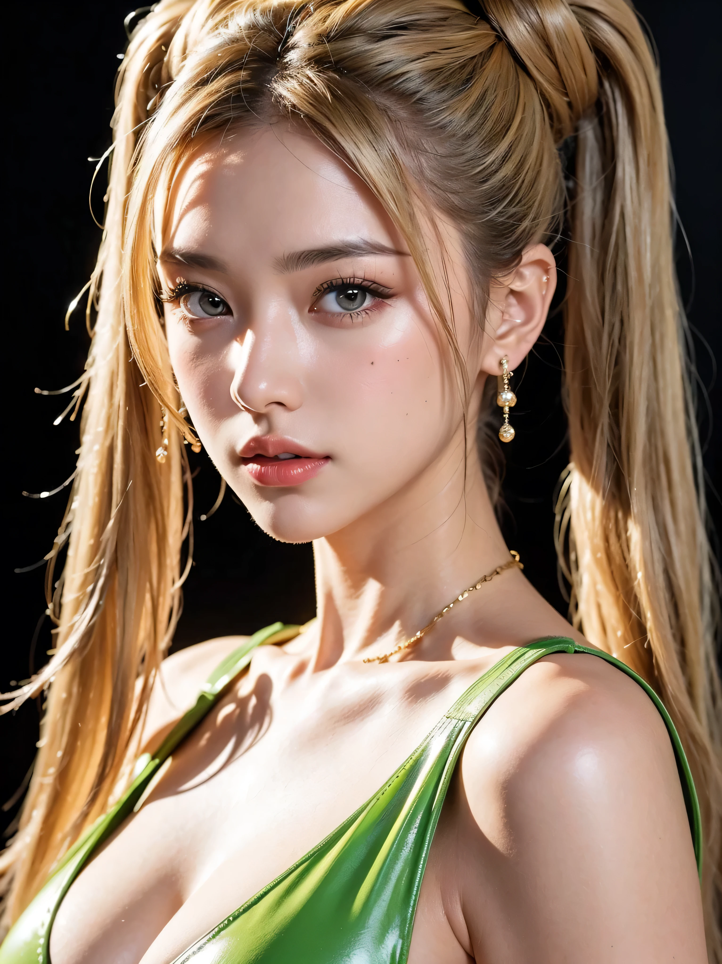 (RAW Photo, Best Quality), (Realistic, Photo Realistic: 1.3), Best Quality, Highly Detailed, Masterpiece, Hyperdetail, Illustration, 1 Girl, Forehead with Painting, upper_body, Dynamic Angle, World Masterpiece Theater, messy_long_hair, Best Quality, Extremely Detailed CG Unified 8k Wallpaper, Ink, Amazing, Cinematic Lighting, lens_flare,dunhuang_style