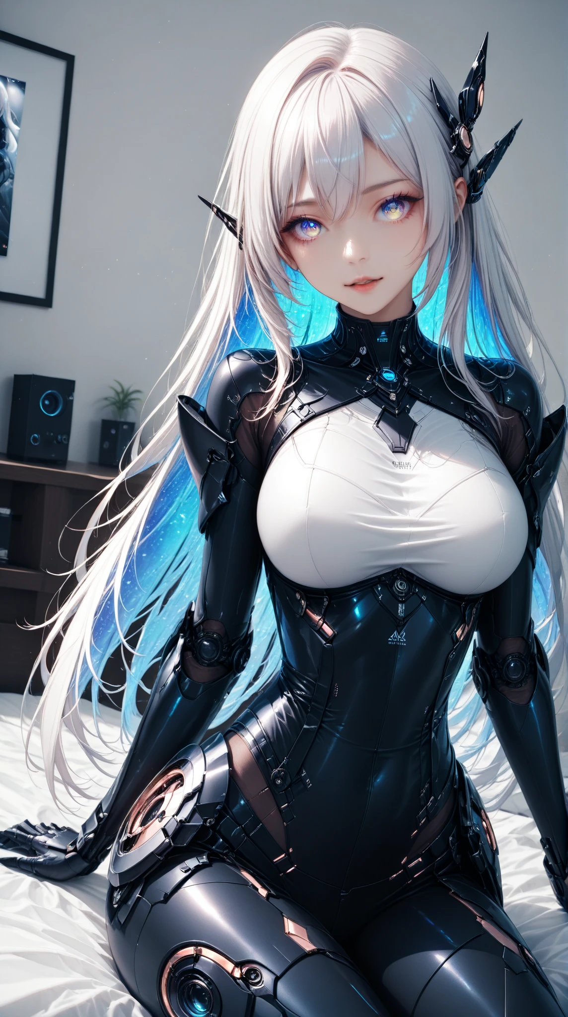 (Enrich the picture,Masterpiece level quality)Beautiful 8K CG artwork,Goddess-like posture,Sitting in the cabin of an airplane,Postural exercises,Slim and soft,Translucent skin,Silver hair、The beauty of extra-long hair, Super Long Straight Hair,The skin is fair and juicy,Underwear miniskirt uniform,Perspective Part 1.2x enhanced silhouette effect,Exquisite transparent blues pattern in pajamas,The details are intricate and exquisite,The background is slightly blurred,Charming and lustful leg seduction,Drool,K cup big breasts,Blush,Japan goddess,Perfect body slim curves,Cabin scene,Lace panties can be seen(transparent pubic hair,Exposing female genital organs),spread their legs,Exposing female genital organs,There is a viscous translucent liquid on top of the female genital organsCharming,Senior sister,Abdominal y tattoo,Disgusting gaze,Disdainful face,Tight-fitting leg ring,y tattoo on half-body,Bare skin,Exquisite facial features,Ultimate image quality,1girl,Silver gray hair,Bodysuit,Armored hand,Hidden fingertips,Silver-gray long hair,Bodysuit,Tight-fitting bodysuit,Hand covered,Arm covered,Fist covered,{{beautiful detailed fingers}},1girl,