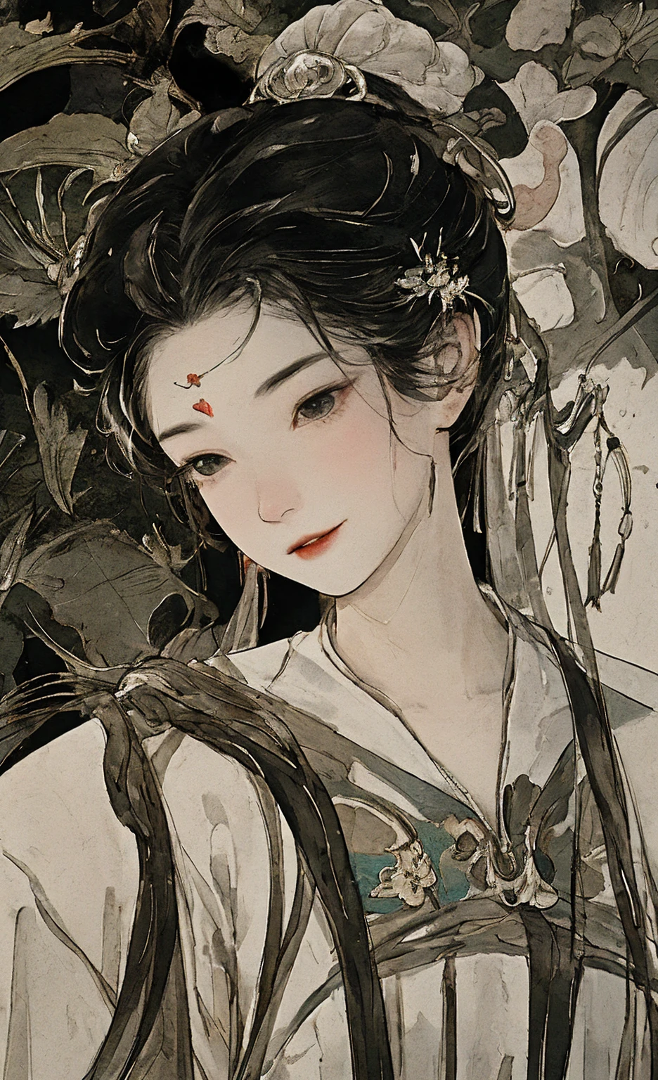(masterpiece,Best quality,Realistically:1.37),(Complex and sophisticated,Highly refined skin and face),(Complex and sophisticated,High detail hands),Two girls, Chinese Clothing, Full Body Love,Black hair, Sunlight, Clear face, masterpiece, Super Detail, Epic Composition, Ultra HD, high quality, Extremely detailed, Official Art, 8k wallpaper, Super Detail,High-resolution CG,Depth of field Maximum clarity and sharpness Multi-layered textures、Albedo and Specular Maps、Surface Shading、Accurately simulate the interaction of light and matter、Perfect proportion、Octane Rendering、Two-color light、Large aperture、Low ISO、White Balance、Rule of Thirds、8K raw data