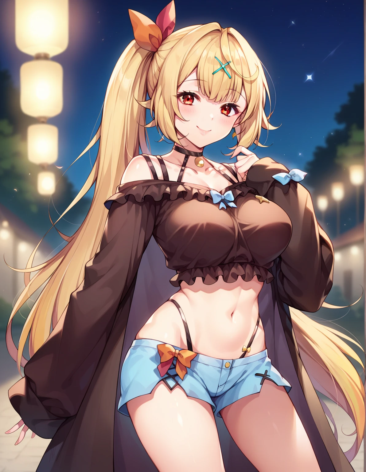 {masterpiece}, {best quality},1girl,bikini_skirt <lora:kedamaa-v2-ep45:0.8>