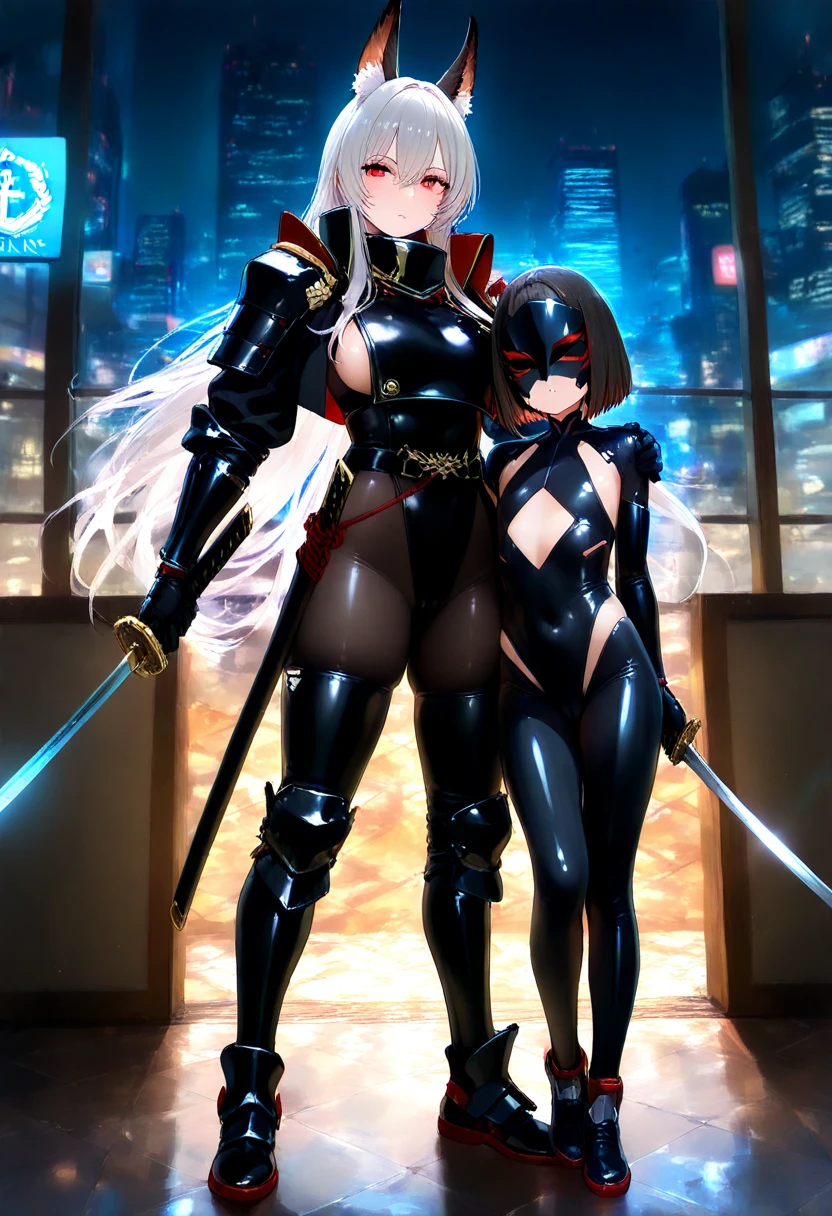 a mature woman with long gray white hair, naked body, bright purple eyes, big breasts, perky thighs,, smooth body. Japan style,
colorful, hdr, ray tracing, nvidia rtx, super-resolution, unreal 5, subsurface scattering, pbr texturing, post-processing, anisotropic filtering, depth of field, maximum clarity and sharpness, rule of thirds, 16k raw, (luminescent particles:1.4), extremely detailed cg, unity 8k wallpaper, 3d, cinematic lighting, lens flare, reflections, sharp focus, cyberpunk art, realistic, highly detailed CG illustration, an extremely delicate and beautiful, cinematic light, (photorealistic:1.5), (Dark background:1.5), dynamic angle, masterpiece, best quality, ultra-detailed, illustration, detailed light, dramatic_shadow, face shadow, extra detailed, best performance
