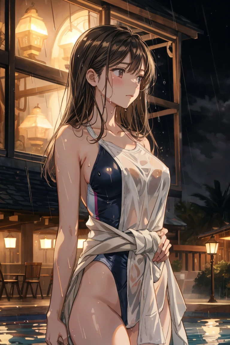 nsfw:1.5,1faceless boy,((fellatio)),(vaginal hair),totally nude,(masterpiece:1.3, top-quality, ultra high res, ultra detailed), (realistic, photorealistic:1.4), beautiful illustration, perfect lighting, natural lighting, colorful, depth of fields, nfsw,
looking at viewer, (pov, close shot), 1 girl, japanese, high school girl, perfect face, cute and symmetrical face, shiny skin, tanned skin,
(middle hair:1.5, half updo:1.5, light brown hair), hair between eyes, brown eyes, ( seductive thighs, big ass), thighs, nipple hardening, crotch, sweaty,
beautiful hair, beautiful face, beautiful detailed eyes, beautiful clavicle, beautiful body, beautiful chest, beautiful thigh, beautiful legs, beautiful fingers,
necklace, hair ornament,
(beautiful scenery), evening, (uninhabited islands), (sexy pose, dynamic pose, female masturbation), (seductive smile, upper eyes, parted lips),
