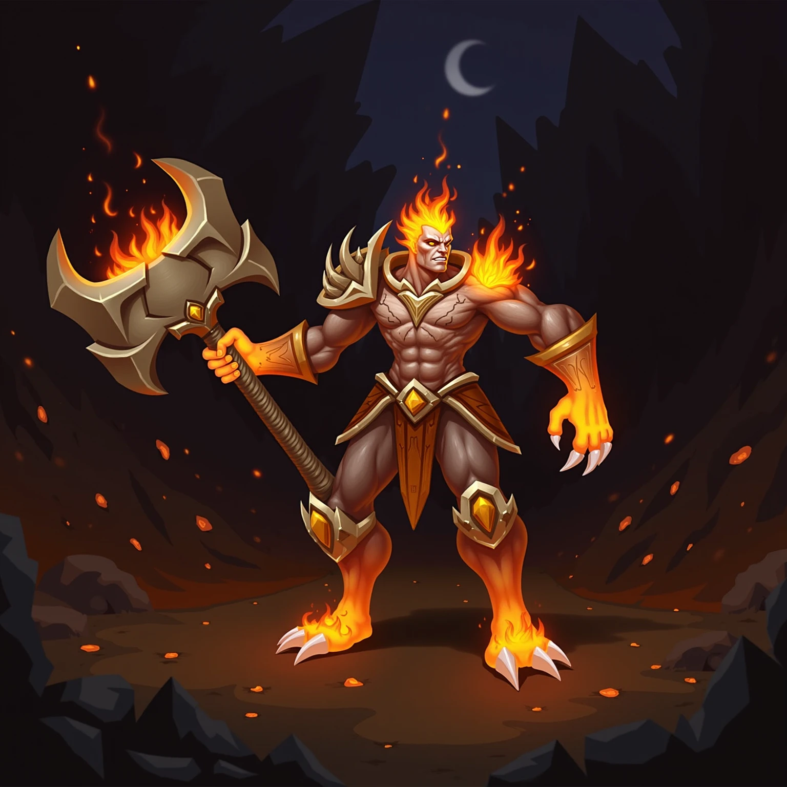 An unimaginable ancient god of good, fullcolor, Ablaze, turning into pure light