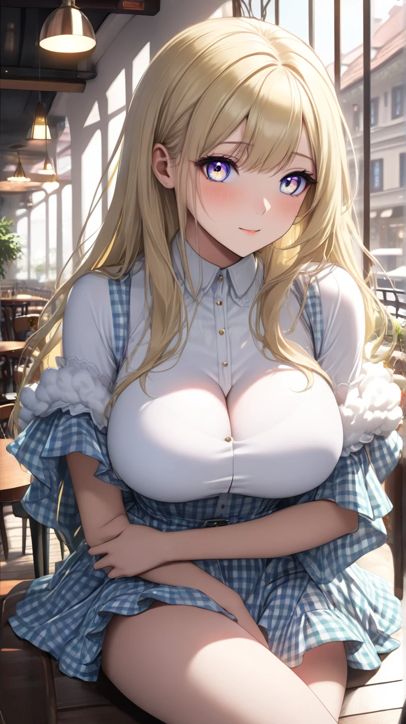 Beautiful woman, ((sleeping on side on the ground)), voluptuous, 35 years old, lumberjack style, wavy long {blonde hair}, (wearing (transparent bra) under {unbuttoned {red flannel shirt}}), {jeans shorts}, curvy body, (huge breasts), breasts bursting out, (cleavage), ((masterpiece)), (extra high detail), bonfire in the forest, hyperrealistic, evening, ambient light, full body