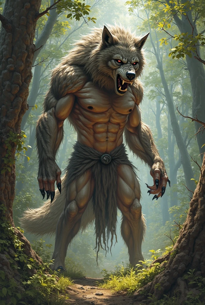 naked furry wolf 