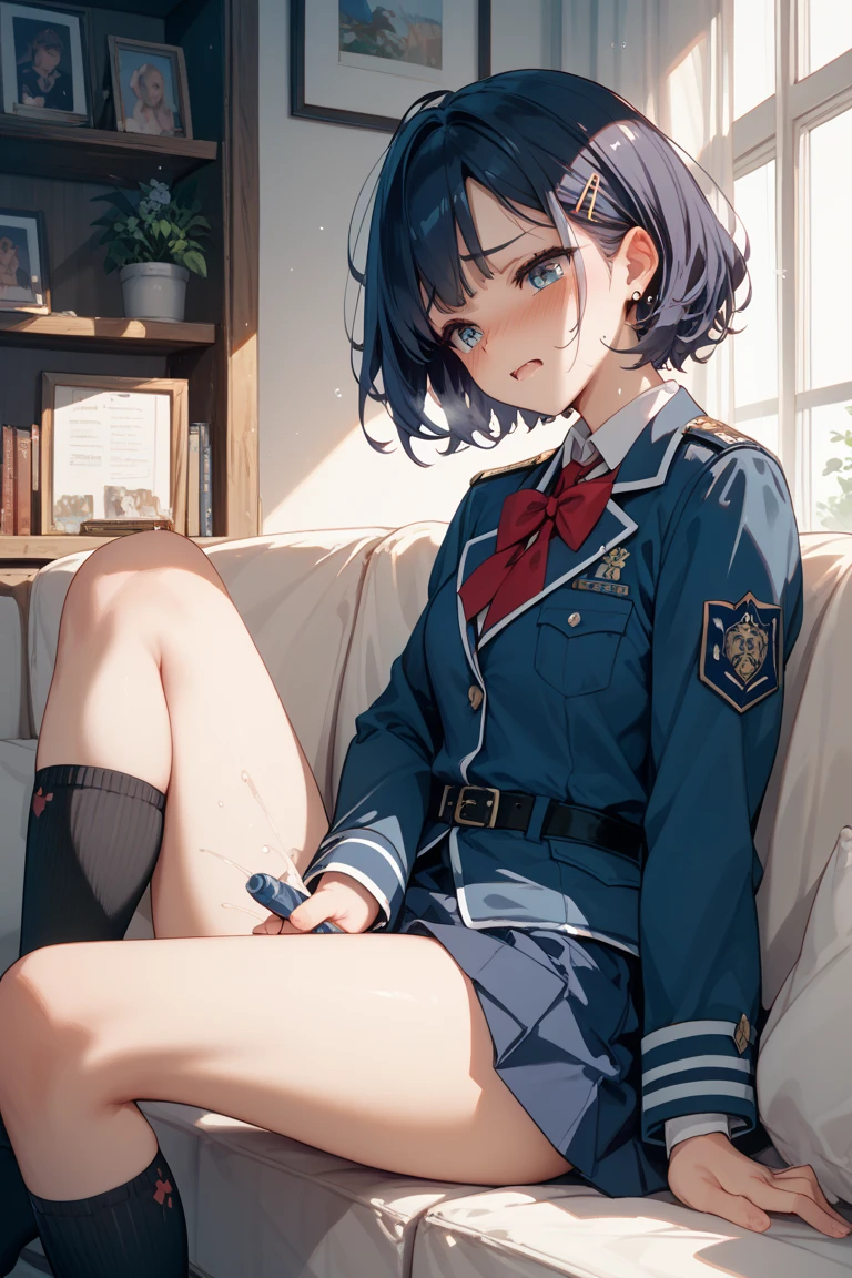 Ultra HD Photos、whole body、Accurate depiction of the human body、Schools that train sex slaves、uniform、classroom、whole bodyエスビアン、Small breasts、Lewd、Clothed masturbation、shame、Transparent love juice overflowing from between her legs、Sensuality、Feels good、Peeing、incontinence