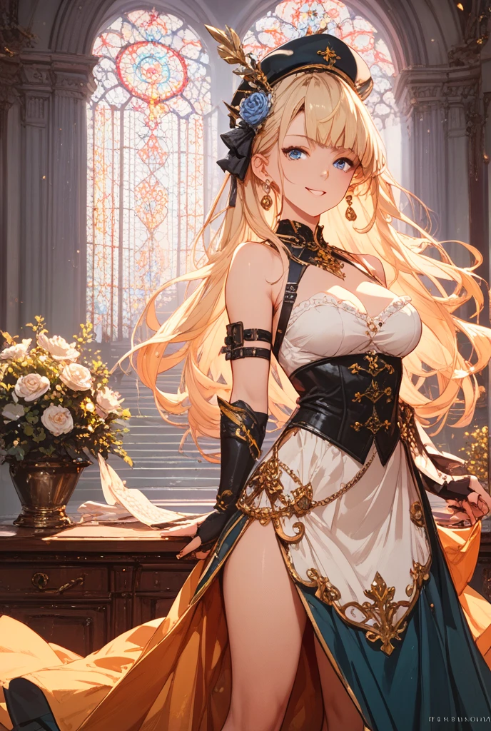 ((anime artstyle)),(Masterpiece),(Best Quality), (Super Detail),((Very Delicate and Beautiful)),1 girl,((full body portrait)),standing in palace of versailles,((solo)),digital art,(((1 princess in gorgeous princess rococo ballgown with voluminous full length hoop skirt))),crinoline,long train,(((gigantic tits,very huge tits,Long tits,skindentation))),((beautiful embroidery and jeweled)),voluminous frills,See-through,(gorgeous embroidery and beautiful lace),((large amount of straight hair,extremely voluminous Hair,Very Long Straight Hair)),((finely detailed face and eyes)),clear pupil,extremely gorgeousfull hair ornament,(bling-bling jeweled extremely gorgeousfull tiara),(bling-bling gorgeous gemstone jewelry),long veil,(beautiful background),full body,((gorgeous princess rococo ballgown with voluminous full length hoop skirt))