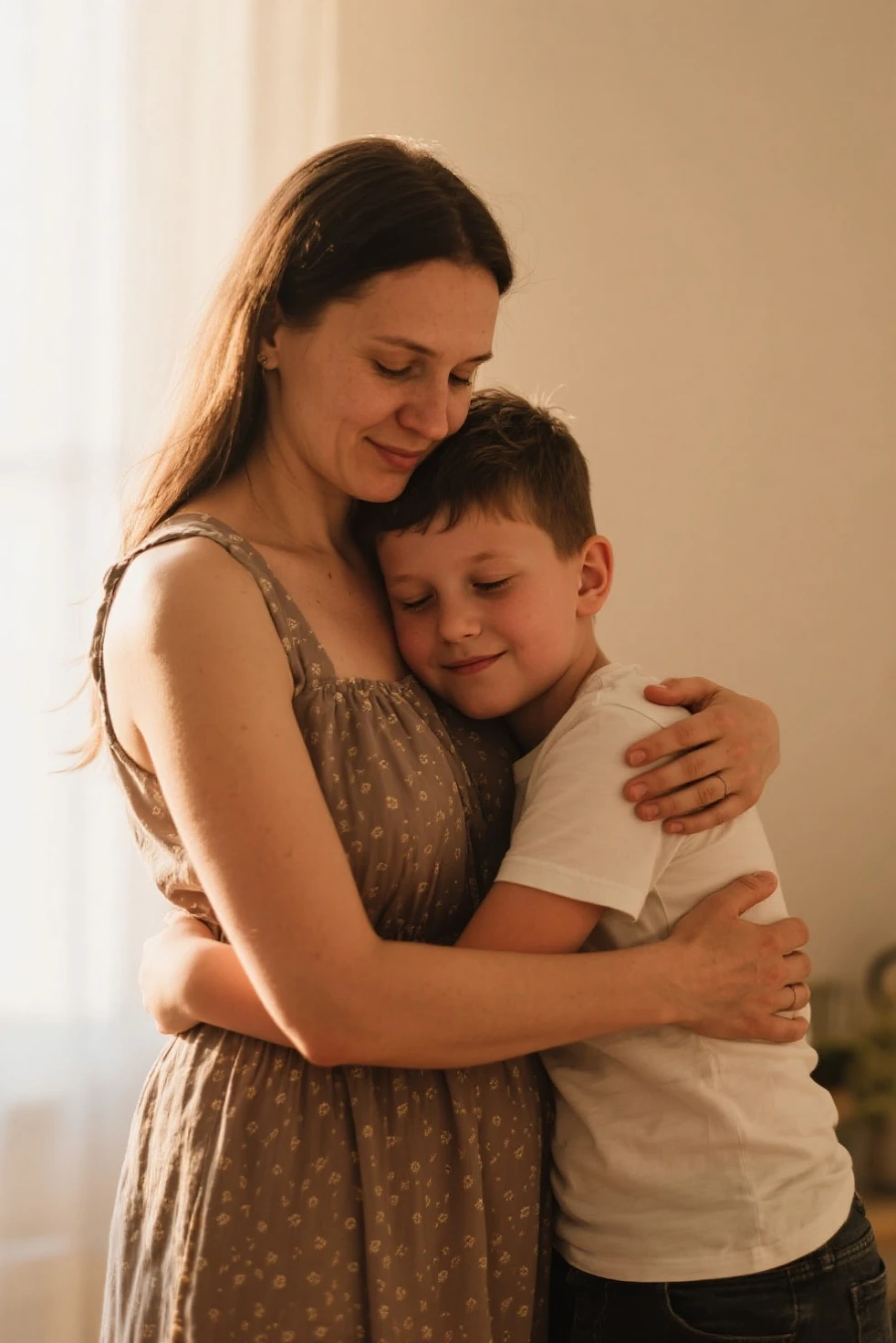 A boy touching his aunt&#39;s ass 
