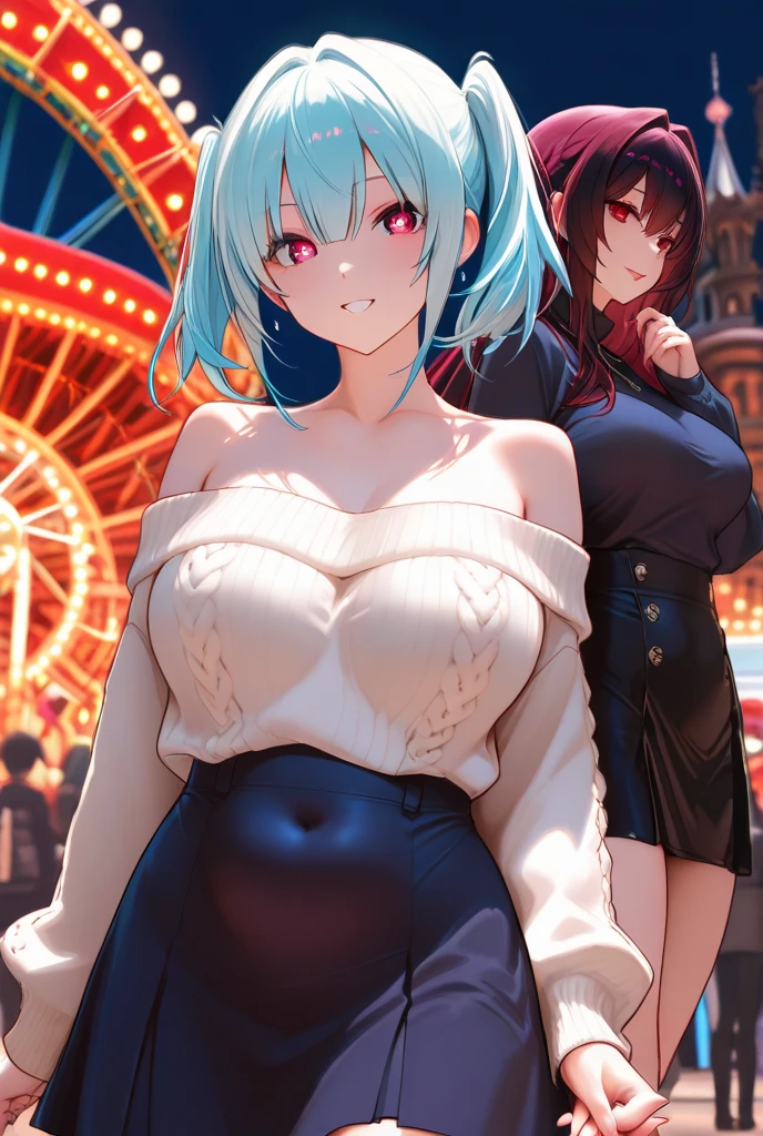 masterpiece, formal, (4 girls:1.4), (Mature women standing in a line sticking out towards the viewer:1.4), (bodycon, micro dress), (detailed pupil, perfect eyes:1.2), (Shiny clothes that reflect light and are very wrinkled:1.2), Sparkling, Sparklingした金色, (hoop earrings), necklace, latex, glowing skin, glamorous perfect female proportions, enchanting smile,  fine surface texture, evil smile, (venue)、camel toe、huge tit、Nipple Puffs、cleavage、Plump、Super big breasts、super big butt