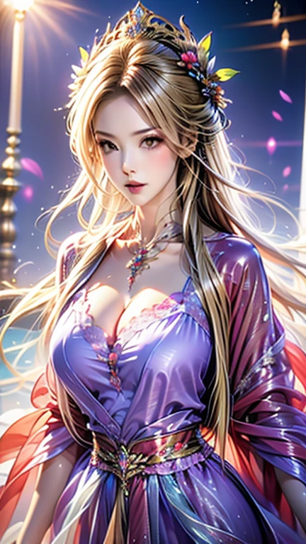 Imagine an anime in high definition, with an aesthetic and digital art style inspired by the world of anime. The protagonist is a highly detailed girl, with a charming face and expressive blue eyes, exuding charm and seduction in her loose, detailed and revealing robe, ((including a
Nipple protruding from under her cloak, leading one to think that there are plenty of breasts there)). Her cut cheeks and beautiful thighs add a touch of delicacy to the scene, ((the pedestals in the pubic region are visible)) she is in a sideways pose, captured in a meticulously detailed room, with a window through which soft light enters. of the sun, highlighting the cherry blossoms that adorn the room, making the scene even more enchanting.), Realistic Representation of Light, Medieval Majesty, Ethereal), 150 mm, Egyptian motifs), (strong contrast between light and darkness), ( romantic sublime), Studio lighting photography, surrealist nightmare), Devilcore, delicate technique, (artistic camera angle), art that plays with scale), colorful and highly detailed, studio shot), 50mm lens, ultra-detailed, filters cinematographic, fashion film scene ), Futuristic dystopian city skyline, Expression of determination, Epic, (by Picasso)), Natural lights, by Van Gogh, (Textured)), Blooming, Natural clarity), Warm tonal range, Dreams surrealists, Comic Book Vibration), Vivid Colors, by Picasso), Digital Art, Post-Apocalyptic, Underground Scatter, Fujifilm Provia, (rich symbolism: 1.2), Shot on Hasselblad