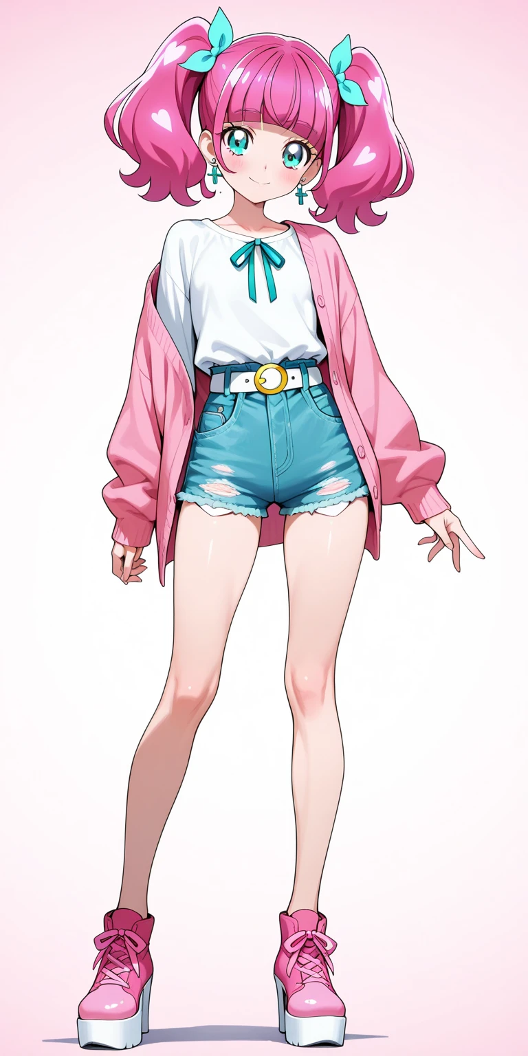 1 girl, Solo, Short hair, Bangs, Retro art style, Kimono-style clothing, 8K Wallpaper, ultra-detailliert, Beautiful and aesthetic, masutepiece, Best Quality, Hold the right knee, Hold your right wrist with your left hand, tights,Right knee is bent、PastelColors、Pale shades