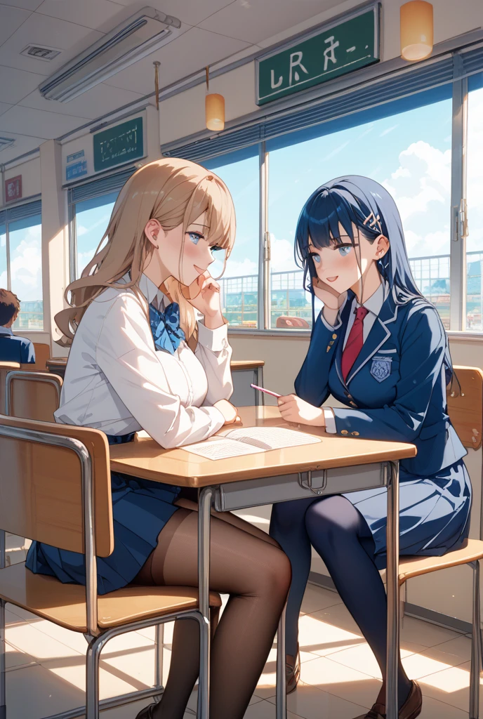 ????? anime style, ????? style, azur lane style, visual novel key visual, anime girls in underwear posing for a picture with a pink background, three girls in school uniforms standing in a library, ????? anime style, hololive, ?????, in clothes! highly detailed,  visual novel cg, jk uniform,  high school girls, ???????, panty, anime maids riding early tanks
