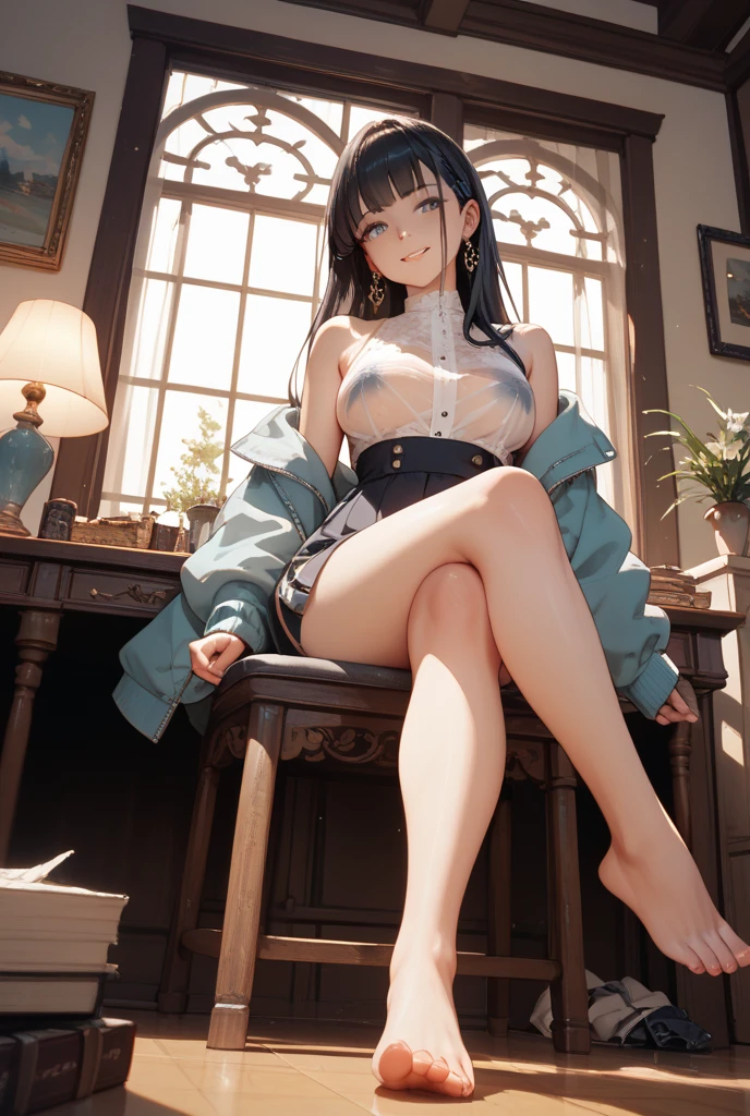 ((((highest quality)))), (((Ultra-precision CG 16K))), (((masterpiece))), (((Very detailed))), (((Extremely detailed))), (((Black outline:1.3, Written boundary depth:1.3 , Written soft outline))), Blur, Bokeh, Maximum clarity and sharpness,Multilayer Texture, Surface Shading, Cinematic lighting, Beautiful details sparkle ,Perfect Proportions, Limited to one woman, break beautiful hair, Beautiful Japanese Idol face, Beautiful and beautiful eyes, Beautiful body, Beautiful breasts, Beautiful thighs, Beautiful legs, Beautiful fingers, (Beautiful views) , Cleavage, skinny body, eight-headed body, ((Beautiful Skin)), ((Skin Texture)) BREAK breast enlarged, medium Breasts, perky tits, (blush, smiling:1.3, pink cheek, eye shadow , narrow eyes, black eyes, 20 years, Attractive adult woman , Big eyes) , twin braid, Long Hair, Striped Hair, Hair Intake, Inner hair color, BREAK (japanese traditional fashion), nail art, necklace, Bridal Ring, wearing a watch BREAK (((sitting on steps , Running hand through hair, from front ,from below, full body Shot, long shot, looking above, ((japanese rural street at starry night))