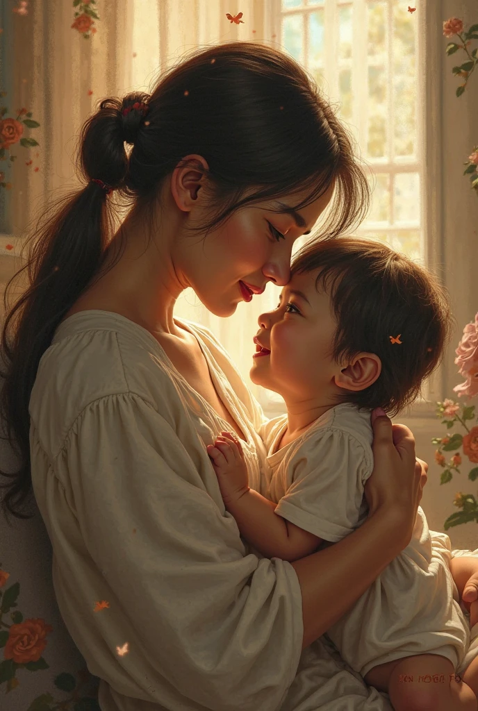 "Being a mother is the most challenging job, but also the most rewarding."