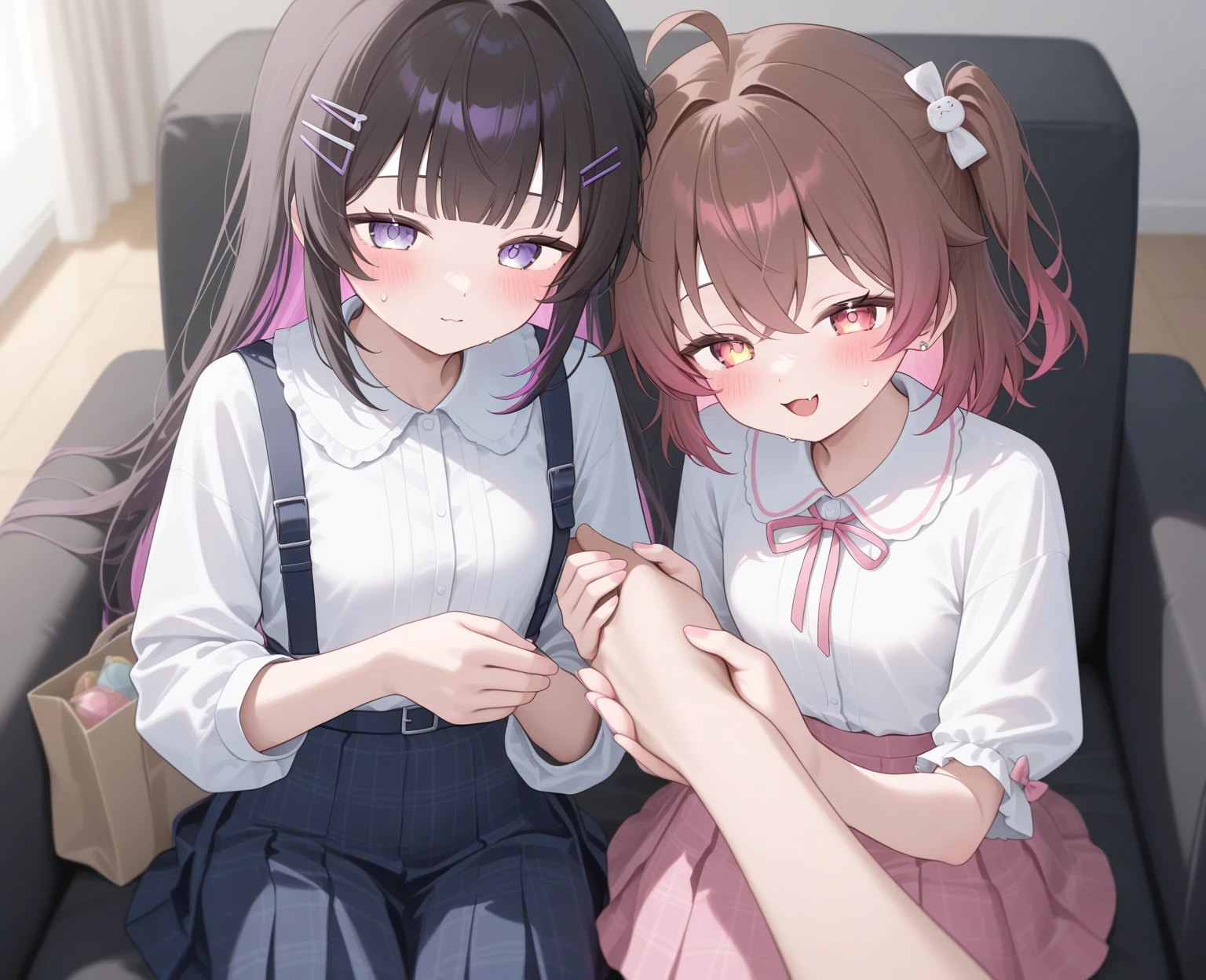 (baby:1.5), (absurdes, 8K, 4K, Tabletop, Extremely detailed:1.2), highest quality, Perfect Anatomy,Perfect Face,Look forward,High humidity,shortness of breath,High humidity,humid,blush, Black Hair, Hair ties, hair band, Outdoor, hair ornaments, Long Hair, Twin tails, (Sweaty:1.2), Embarrassing, (wet:1.2), (rain:1.2), (Oily skin:1.1), Nude, Browsing Caution, In the city, on the road, In the crowd, convenience store, (Very short stature:1.5), (cum body:1.6), (Two little girls are kissing each other:1.5), (Both eyes closed:1.3), A happy smile, (night:1.2), (surrounded by a group of old people:1.8), (orgasm:1.6), (Little girls sitting side by side:1.3), (She is masturbating the penis in front of her.:1.5), (how does it:1.5)