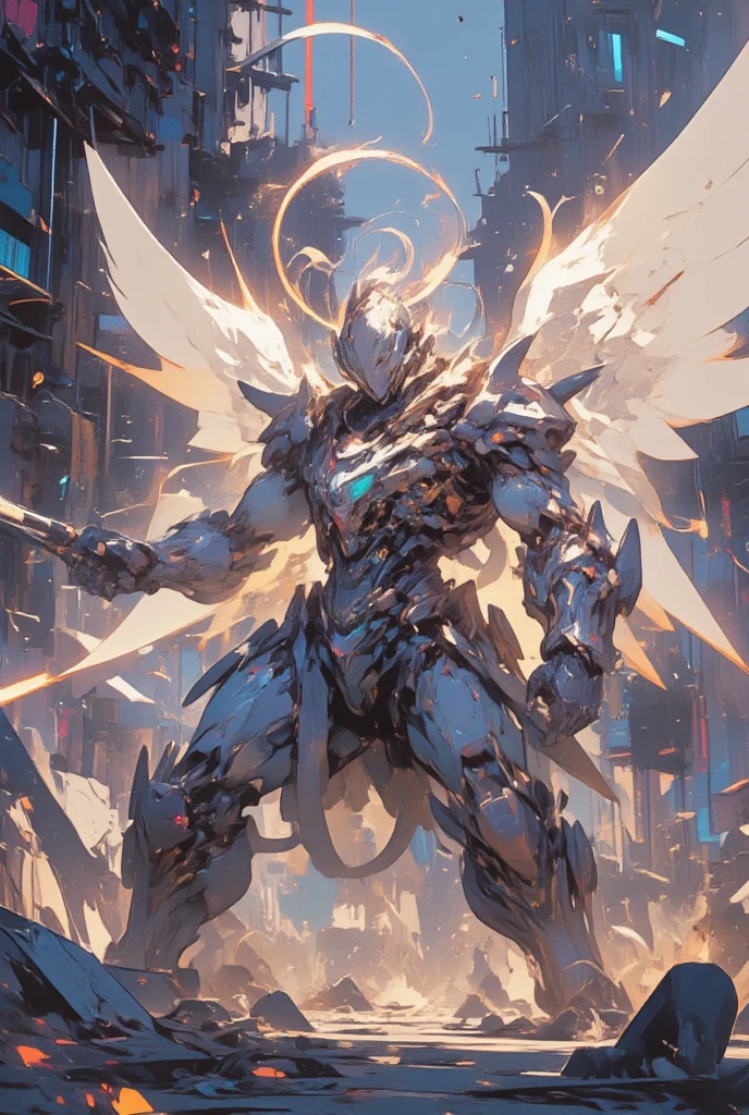 Solo, combat, mechangel, mech01,