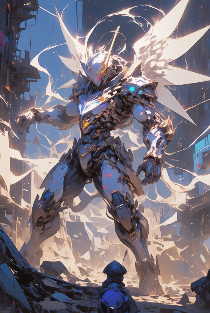 Solo, combat, mechangel, mech01,