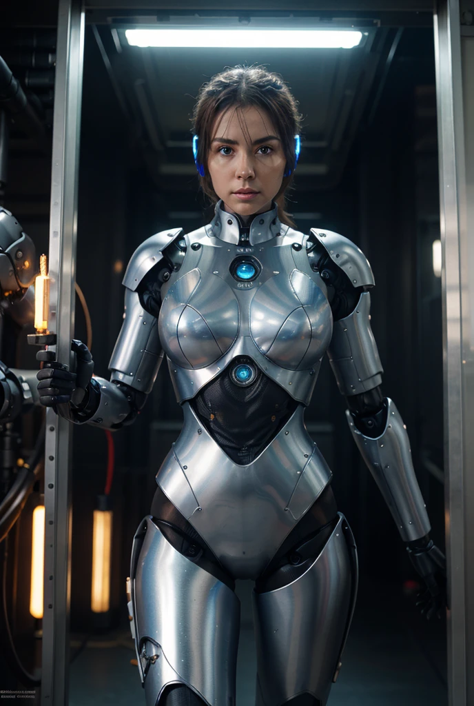 Robotic woman