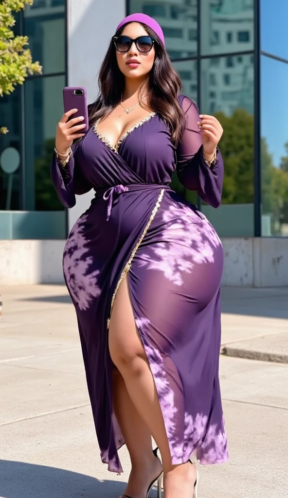 Busty thicc Egyptian mom in store. Sexy outfit. Abaya. Optimistic best quality,highres,ultra-detailed,realistic:1.37),curvaceous,mature,voluptuous,curvy, sultry, seductive, alluring, big sexy fat ass hijabi woman mature, thick ass, thick thighs