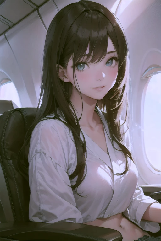 (masterpiece: 1.3), (Maximum resolution: 1.2), (Ultra HDTV: 1.2), Cinematic Light, 8K resolution, Detailed facial features , (Sharp focus: 1.2), (Focus on the face:1.2),Perfect Style, Beautiful Face, Acura, Anatomically correct, Highly detailed face and skin texture, Beautiful Eyes,Beautiful Eyes, Thin eyebrows, Glitter Eyeliner: 1 Natural Cheeks, Glowing Skin, Fair skin: 1.2, (Glossy Lips: 1.4),、 (Embarrassed look: 1.2),Highly detailed face and skin texture, Natural Cheeks, , Glossy Lips: 1.4,Perfect Style、Cleavage、Soft Breasts、(White mucus on chest:1.4)(White mucus on thighs:1.2)、 blush、A humiliating look、Anxious expression、A look of humiliation、Embarrassed expression、Glare、anger、sorrow、tears、Open your knees、Spread your legs、 White underwear、White bra、Sparkly little earrings and necklace、Disheveled clothes、White panties、sweating、Thin underwear、stockings、22 years old, A clean-cut woman,1 person、 Upward-facing chest, first class cabin、On the bed、(On my back, ベッドにLying down, ベッドにLying downいる, Lying down, White sheets:1.3)、Black Hair、blonde、Silver Hair、Blue-gray eyes、Green Ash Eye,(Stewardess Uniform:1.4)、coiffed hair、