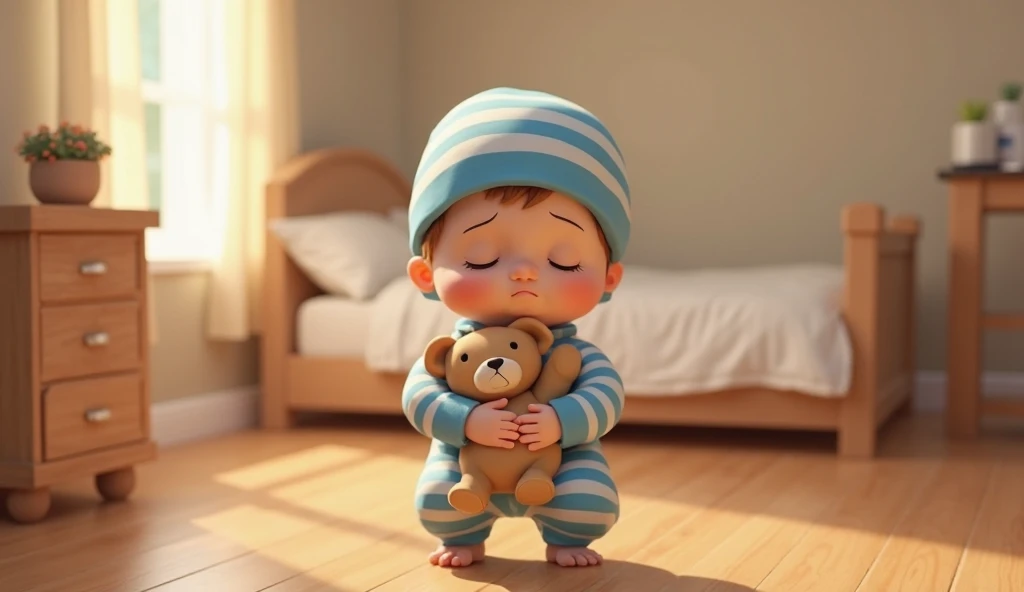 (girl),(()) ,3d images ,Highest quality 8K ,Chubby body shape,((Very fat)),Pink cheeks,podgy,Sad mood,((Very unwell)),((ill)),Put on a stuffed animal costume,Balanced lighting,blurred background,Middle of the picture