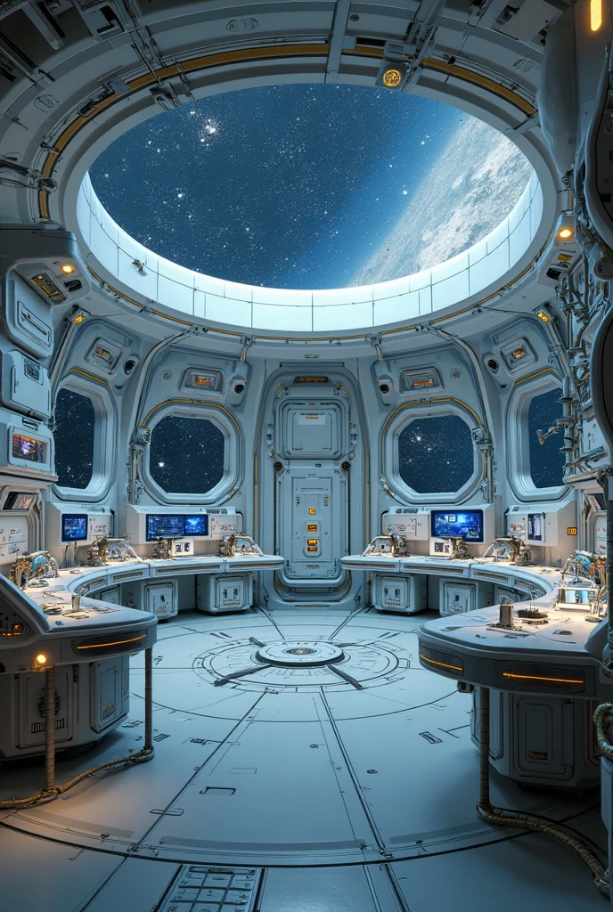 Vista de Arafed del interior de una nave espacial con una ventana redonda, Interior of an alien spaceship, Sci - Aire interior, Interior of the space station, Stunning visuals with RTX enabled, Surreal sci-fi scenography, Entorno del espacio ultraterrestre, Nave espacial futurista Interrior, El interior de un OVNI, Sala de una nave espacial, Interior de la nave espacial, Interior futurista, 3 D render beeple