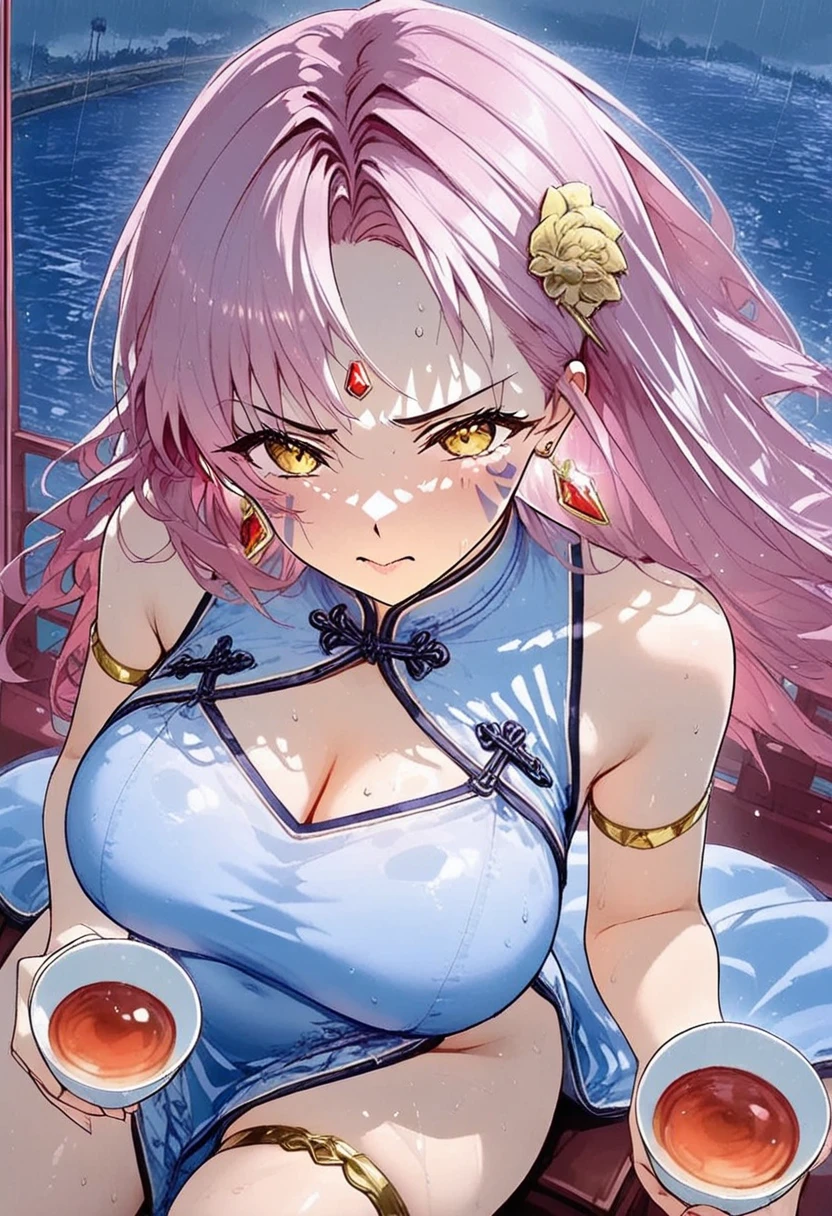 (high quality 8K anime), hermaphrodite, twink male body, manly short hair, (Photorealism), masterpiece, best quality, portrait, Perfect underarmpit, fishnet clothing, (Japanese KPOP idol:1.2), (realistic beautiful Asian), close up and soft up to everything, (plump MILF body), spot light, super pale skin, dark make up, sharp focus, detailed anatomy, ultra-wonderful face detail, (his deep drippy blue colored melting slime body under the coat), 39 years old, a hot wet erotic blue colored slime super idol, with a ultra-cute face of a Japanese-Korean emo young idol, (ultra-detailed eyes), (ultra-detailed skin), (super melting pink manly hair style), laying in a bath pool full of blue slime, (drippy melting body), (hyper huge erotic breasts), super wide wet juicy sexy red lips, soft light, perfect yaoi face, photorealistic, correct fingers, the light is very bright, hypermaximalist style: realistic, photorealism, photography