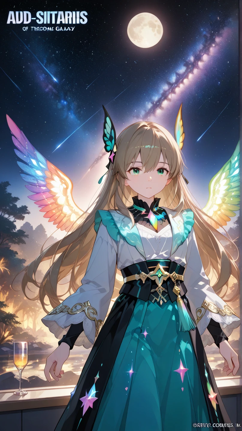 <lora:Ceres Fauna:1>, ceres_fauna,
detailed eyes, (masterpiece), (best quality), (ultra-detailed), (((1girl))), (((solo))), forest, tree, animals, fantasy, flying, broom, night sky, outdoors, magic, spells, stars, clouds, fall water, wind, hair, cape, hat, boots, broomstick, glowing, mysterious, enchanting, whimsical, playful, adventurous, freedom, wonder, imagination, determination, skill, speed, movement, energy, realism, naturalistic, figurative, representational, beauty, fantasy culture, mythology, fairy tales, folklore, legends, witches, wizards, magical creatures, fantasy worlds, composition, scale, foreground, middle ground, background, perspective, light, color, texture, detail, beauty, wonder.