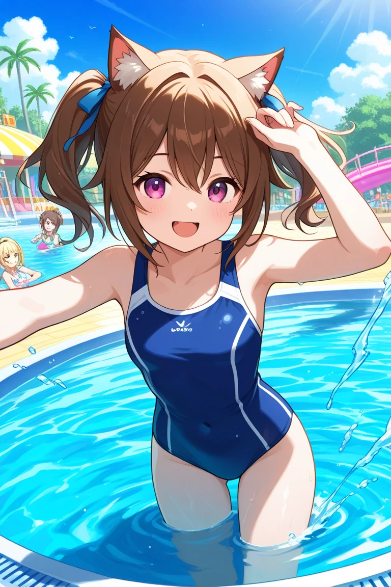 Highest quality, masterpiece, Hajime Fujiwara,8k wallpaper, Swimsuit,gravure
