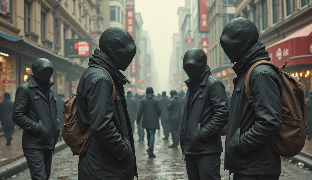 faceless,no discernible facial features,male,character