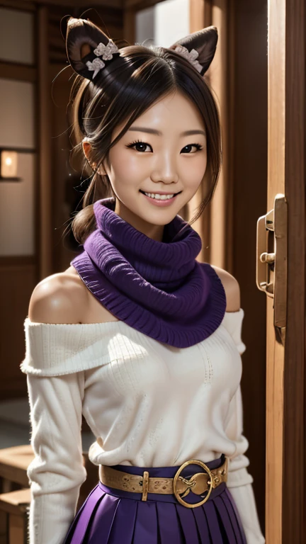 masterpiece, 最high quality, One Girl, (beautiful girl, Delicate girl:1.3), (15 years old:1.3), Extremely fine resolution, (Symmetrical eyes:1.3), (Inside the train), (knit, scarf, Long coat:1.3), Small breasts, Brown eyes, Parted bangs, Brown Hair, , (Eye and facial details:1.1) , (1 nogizaka girl,teenager,RAW Photos,Photorealistic:1.5),(最high quality, high quality,High resolution, 最high quality,ultra High resolutionolution,High resolutionolution,High resolution,超High resolution,Large file size,8k,2k wallpaper,8k wallpaper,high quality texture,wonderful,Very delicate and beautiful:1.3),One Girl, K-POPアイドル,Beautiful Face,Portraiture,Blurred Background,White skin,青White skin,Beautiful Skin,Black Hair,Iris,Big eyes,Cute eyes,Cleavage,Off the shoulder,(Particles of light, Lens flare, Luminous Particles: 0.7),View your viewers,Bright lighting,Professional Lighting