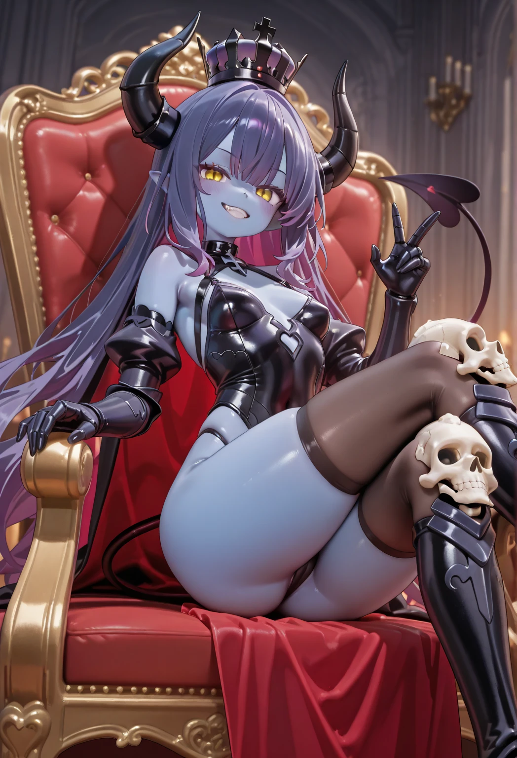 a 15 old in a bikini top and shorts sitting on a chair, 3 d neon art of a cyberpunk frog, scifi character render, 3 d render stylized, 3 d render beeple, stylized 3d render, style of starfinder, scifi character, rolands zilvinskis 3d render art, rendered in redshift, colored zbrush renderarafed girl with purple hair sitting on a black chair, realistic anime 3 d style, 3 d anime realistic, realistic artstyle, hyper realistic anime, anime style. 8k, photorealistic anime girl render, anime styled 3d, realistic anime artstyle, hyper-realistic cyberpunk style, anime realism style, Dreamy Cyberpunk Girl，(Seventh Hell:1.8) (Ecological library:1), ((Raw, Analog style)), light, Atmospheric Lights, Divine Light, Extremely detailed, bloom, Theatrical atmosphere, Center, rule oF thirds, F/1.4, 6 mm, High Angle Shot,