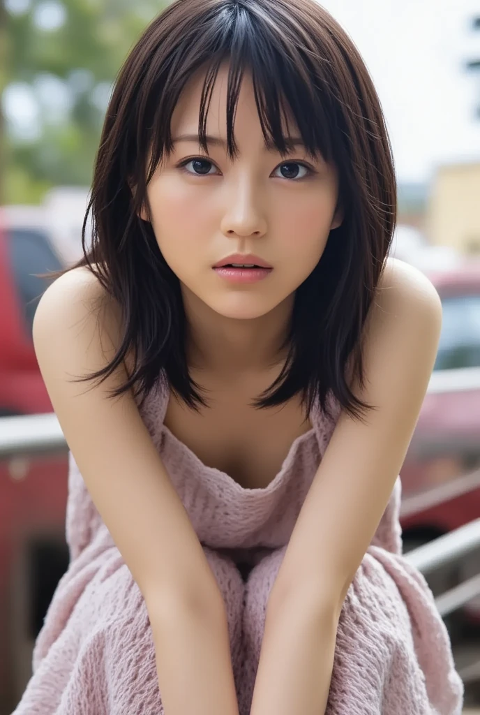 In detail, High resolution, high quality、Perfect dynamic composition, Beautiful attention to detail, Bob Layer Cut、From below、sight、From below、From below、Sit on the sofa、Long legs、despise、Looking into the camera、Hold in hand、Put your hands forward、holding something、Natural color lip, 23 years old、1 person、Clear Skin、Shorts、Shiny Hair、Bedroom、Inside the room、Fashionable clothes、Shibuya Ward、Pique Ice Cream、Loungewear、Fashionable、Beautiful feet、Futomo、shake your head、Glare、Stimulate、Rage、video